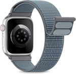 Nylon Loop Sport Band Compatible with Apple Watch Bands 44mm 45mm 46mm 49mm 42mm for Women Men, iWatch Wrist Straps for Ultra 3 2, Se, Series 11 10 9 8 7, Breathable, Soft Band Ideal for Outdoor