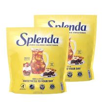 SPLENDA Zero Calorie Granulated Sugar Substitute, Resealable Twin Pack Bags, 25.22 Ounce, Keto and Diabetic Friendly