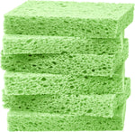 ARCLIBER Cellulose Sponges,Heavy Duty Scrub Kitchen Sponge No Scratching,Pop Up Eco DIY (6 Pack)