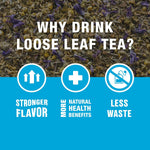 Tiesta Tea Lavender Chamomile Herbal Tea Loose Leaf 25 Cups 0.9 Ounce Resealable Pouch