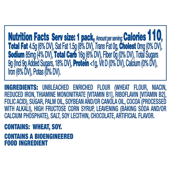 OREO Chocolate Sandwich Cookies, 20 snack packs, 2 cookies per pack, kosher chocolate