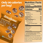 Drizzilicious Mini Rice Cakes Variety Pack, 12 Count, 0.74 oz Each