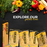 LA MODERNA 16 oz Durum Wheat Semolina Pasta, Enriched with Iron & B Vitamins, Non-GMO, Kosher, Everyday Pantry Essential