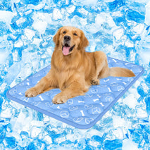 Rywell dog cooling mat 2.0 for extra large dogs, 44 x 32 inches, waterproof and endothermic cooling technology