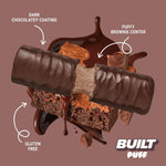Built Bar, Brownie Batter Puff, 17g protein, 140 calories, gluten-free, 12 count