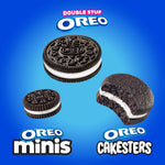 OREO Lovers Variety Pack with 20 snack packs of chocolate cookies and soft snack cakes