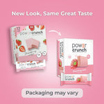Power Crunch Protein Energy Wafer Bars Strawberry Crème 1.4 Ounce 12 Count