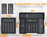 Large Expandable Silverware Organizer for Kitchen Drawers