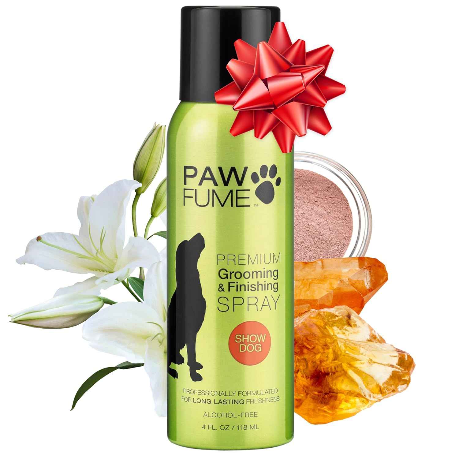 PAWFUME Dog Perfume Spray Long Lasting Scent for Grooming, Show Dog, 1-Pack – Keep Your Pup Fresh All Day – Hypoallergenic, Alcohol-Free, Detangling Formula – Moisturizing Pet Cologne Spray for Dogs
