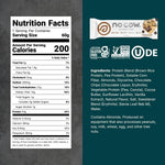 No Cow Vegan Protein Bars, Upgraded Chocolate Chip Cookie Dough, 20g Plant Based Protein, Gluten Free, Dairy Free, Soy Free, Keto Friendly, Low Sugar, High Fiber Snack Bars, Pack of 12