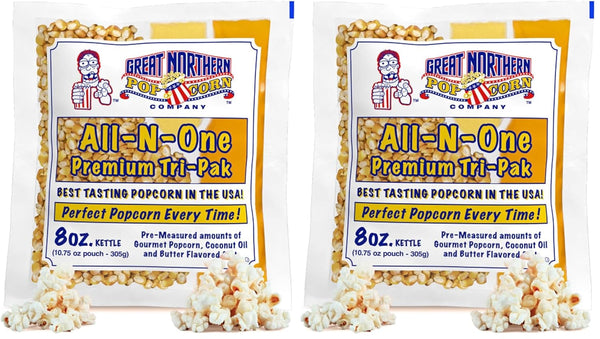 Movie Theater Style Popcorn Packs for Popping Machines