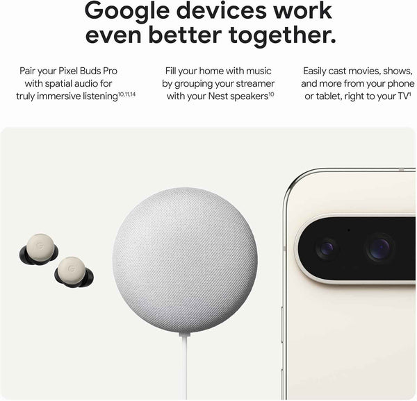 Google TV Streamer 4K - Fast Streaming Entertainment on Your TV with Voice Search Remote - Watch Movies, Shows, Live TV, and Netflix in 4K HDR - Smart Home Control - 32 GB of Storage - Porcelain