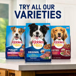 Kibbles 'n Bits Savory Bacon & Steak Adult Dog Food, 100% Complete, 16 lb. Bag