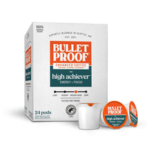 Bulletproof High Achiever Single-Serve Coffee Pods, 24 Count, Medium-Dark Roast