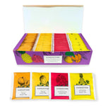 Bulk Pack of 100 Assorted Organic Fruit Green Tea Bags