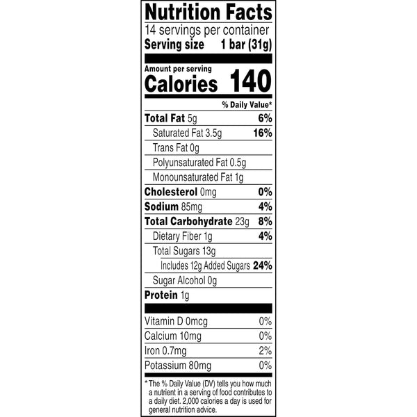 Quaker Chewy Dipps Granola Bars Chocolate Chip, 14 Count, 1.09 oz Each