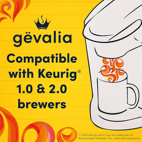 Gevalia Signature Blend Mild Light Roast K-Cup Coffee Pods, 84-count box