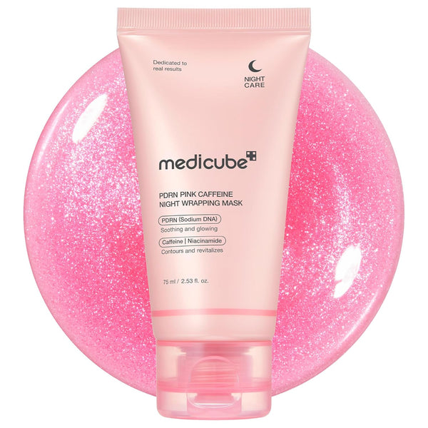 medicube Wrapping Mask Kojic Acid and Turmeric Overnight Peel Off Facial Mask, 2.53 fl.oz, Korean Skin Care