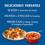 Libby's Vienna Sausage, Ready to Eat Canned Meat, 10g Protein, 4.6 oz. Cans, Bulk Pack of 6, Shelf Stable, No Refrigeration Needed
