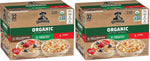 QUAKER Instant Oatmeal, USDA Organic, Non-GMO Project Verified, 3 Flavor Variety Pack, Individual Packets, 32 Count (Pack of 1)