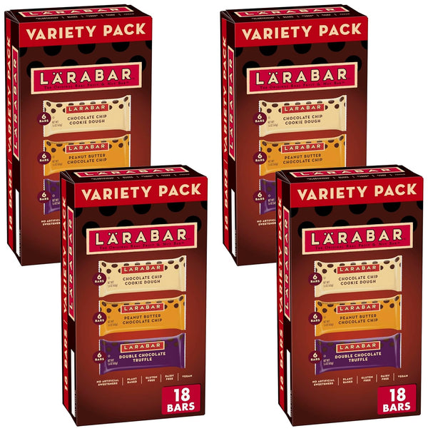 Larabar Fruit and Nut Bars Variety Pack, 28.8 oz, 18 Ct