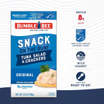 Bumble Bee Snack On The Run! Protein Pack with Original Tuna Salad and Crackers