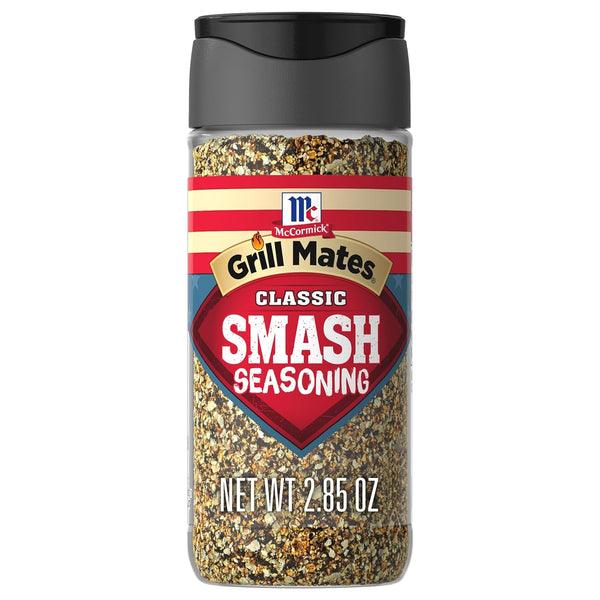 McCormick Grill Mates Classic Smash Seasoning 2.85 oz Gluten Free Grilling Seasoning Blend
