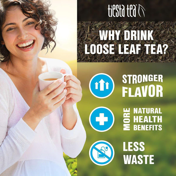 Maui Mango Loose Leaf Herbal Tea Blend for Hot or Iced Brewing