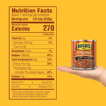 Bush's Best 8.3 oz Canned Original Baked Beans, Gluten Free, Low Fat, Plant Based Protein, Fiber, Pack of 12