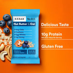 RXBAR Nut Butter and Oat Protein Bars, 12 Count, 23.2oz Box