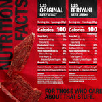 Jack Link's Beef Jerky Variety Pack with Original and Teriyaki Flavors