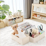 14 Pack Beige Drawer Organizer for Baby Clothes and Storage