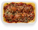 Amazon Kitchen, Spaghetti, Beef Meatballs & Marinara Sauce, Single Serve Meal, 14 oz