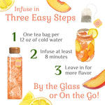 Bigelow Botanicals Cold Water Infusion Herbal Tea Variety Pack, 18 Count Box, 6 Pack