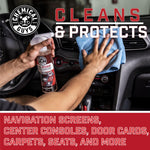 Chemical Guys total interior cleaner & protectant spray for leather, vinyl, plastic, rubber & glass - 16 oz - black cherry