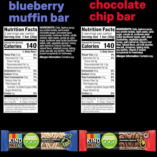 KIND Kids Granola Bars Variety Pack, Gluten Free, Low Sodium, 15 Count