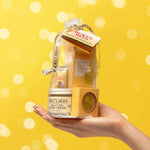 Burt's Bees Hand Repair Gift Set with 3 Hand Creams and Gloves - Almond Milk, Lemon Butter, Shea Butter