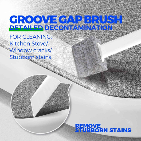 Holikme 7 Pack Deep Cleaning Brush Set, Scrub Pads with Scraper Tip for Pool Walls, Bathroom, Grout, Floor, Tub, Shower and Kitchen Surface (Green)