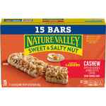 Nature Valley Sweet and Salty Nut Granola Bars, 15 Bars, 18 oz