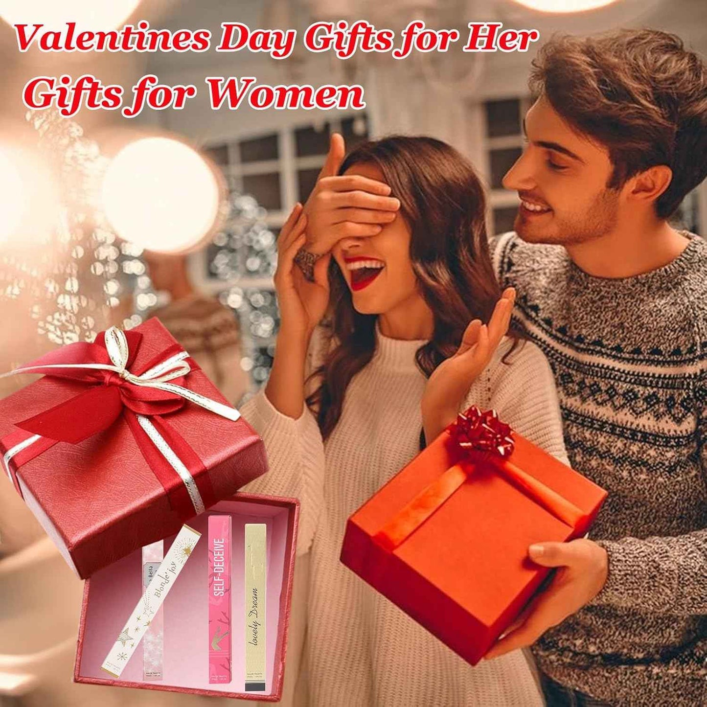 4 Pack Perfumes for Women (4x35ml),Valentines Day Gifts for Her, Gifts for Women,Teenage Girls,Travel Size Perfume,Natural Fruity Floral Fragrances Eau de Toilette Long Lasting Perfume Body Spray