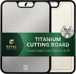 Titanium Cutting Board for Kitchen, Double Sided, 15" x 10.3"