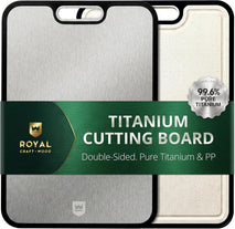 Titanium Cutting Board for Kitchen, Double Sided, 15" x 10.3"