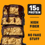 JUNKLESS Protein Bars Variety Pack with 4 Flavors and 12 Bars