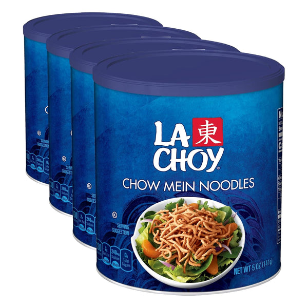 La Choy 5 oz Chow Mein Noodles, Quick-Cooked and Crunchy, Trans Fat-Free, 130 Calories