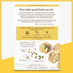 Simple Mills Organic Seed Crackers, Original, Gluten Free, Flax Seed, Sunflower Seeds, Corn Free, Low-Calorie Snacks, Plant Based, Nutrient Dense, 4.25oz, 3 Count
