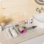 Drawer Organizer for Bathroom, Vanity, and Desk Drawers