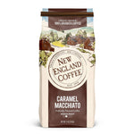 New England Coffee Caramel Macchiato Medium Roast Ground Coffee 11oz Bag Gluten Free Kosher Pack of 1