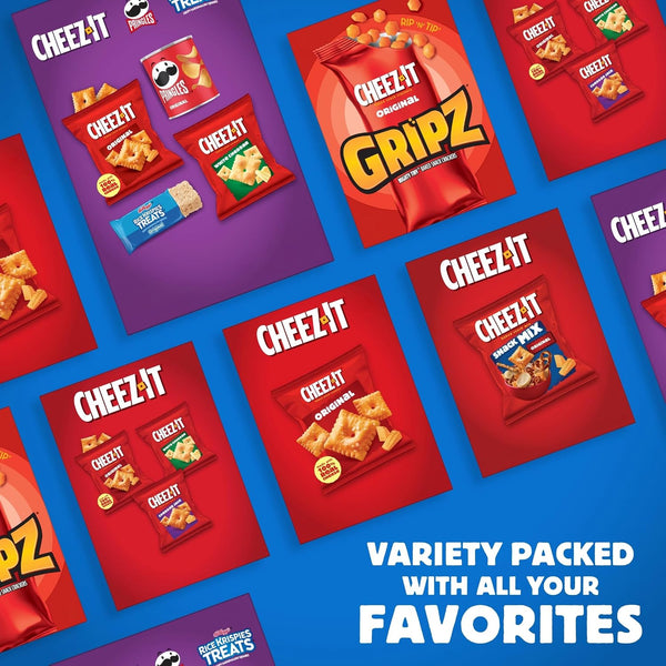 Cheez-It Snack Mix, 9oz Box, 12 Packs, Classic Flavor