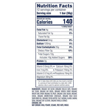 Soft-baked energy snack bars with 11g whole grains and USDA organic granola