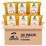 Quaker Rice Crisps, Gluten Free, 3 Flavor Sweet Variety Mix, 30 Count